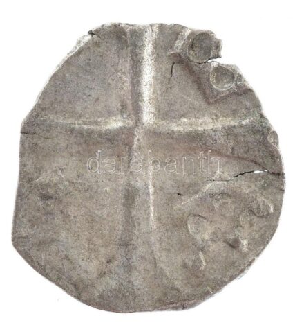 1387-1427. Parvus Ag 'Zsigmond' (0,29g) T:2- patina Hungary 1387-1427. Parvus Ag 'Sigismund' (0,29g) C:VF patina Huszár: 580., Unger I.: 451