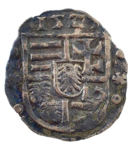 152?L-B Denár Ag 'II. Lajos' (0,48g) T:1-,2 patina Hungary 152?L-B Denar Ag 'Louis II' (0,48g) C:AU,XF patina Huszár: 846. Unger I.: 675.l