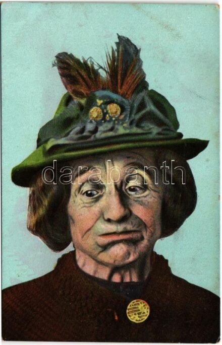 Old lady. E.S.D. Serie 1514. (EK)