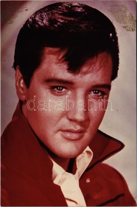 Elvis Presley. MTI Külföldi Képszolgálat - Képzőművészeti Alap (ragasztónyom / gluemark)