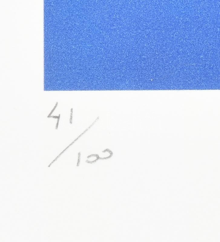 Andy Warhol után: John Lennon. Computer print, papír. Jelzett a nyomat alatt nyomtatva. Számozott: 41/100. Georges Israel Editeur szárazpecséttel. Hátoldalán Leo Castelli New York felirattal. 34x34 cm - Image 2