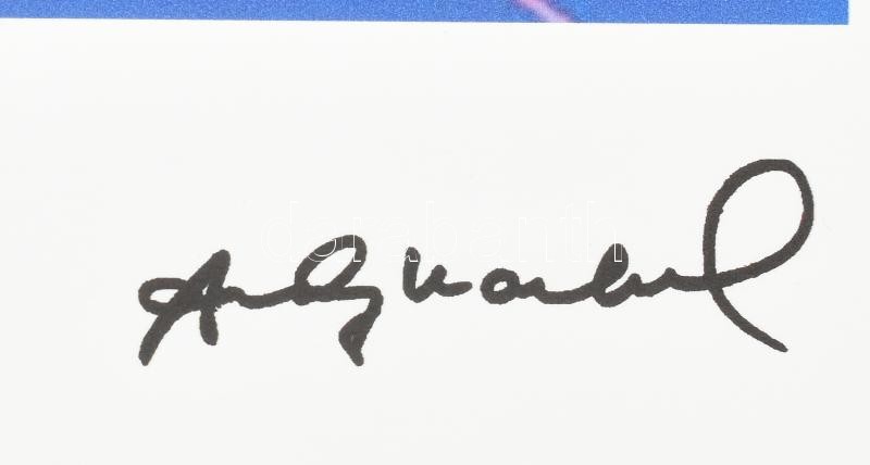 Andy Warhol után: John Lennon. Computer print, papír. Jelzett a nyomat alatt nyomtatva. Számozott: 41/100. Georges Israel Editeur szárazpecséttel. Hátoldalán Leo Castelli New York felirattal. 34x34 cm - Image 3