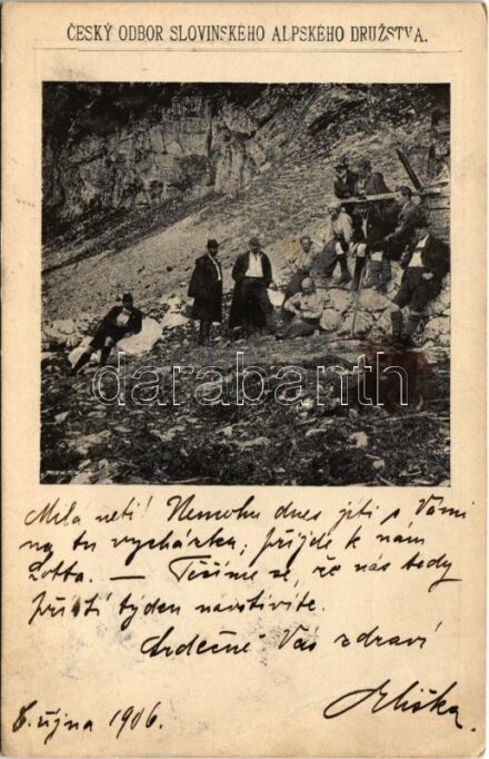 1906 Cesky Odbor Slovinského Alpského Druzstva / Czech Department of the Slovenian Alpine Cooperative (EK)