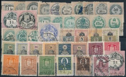 1880-1926 41 klf okmánybélyeg