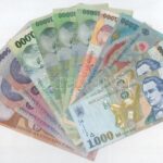 Románia 1998-2001. 2000L-100.000L (12x) T:II-,III Romania 1998-2001. 2000 Lei - 100.000 Lei (12x) C:VF,F