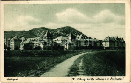 1942 Budapest XI. Sashegy, IV. Károly király laktanya (EK)