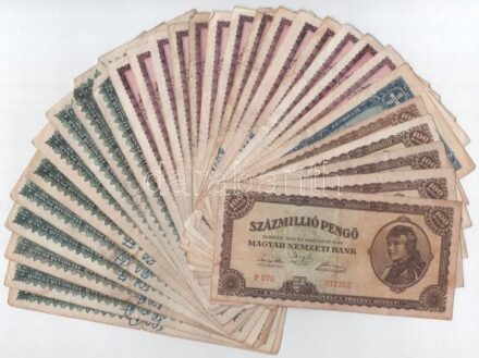 1945-1946. 1.000.000P-1.000.000.000P (30db) T:III,III-