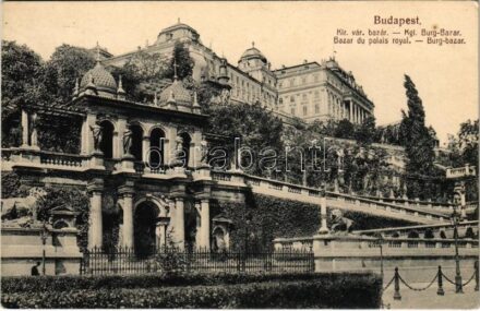 Budapest I. Királyi vár bazár. 'Taussig' 4.