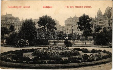 1911 Budapest V. Szabadság téri részlet (EK)