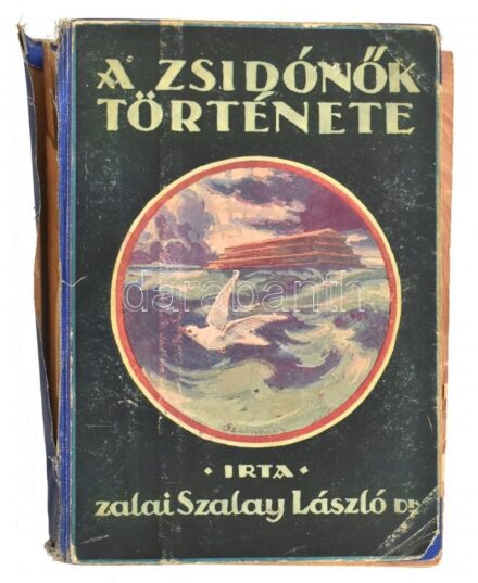 Dr. zalai Szalay László: A zsidó nők története. Hevesi Simon előszavával. Bp., [1924], Globus, (4)+337+(1) p. Átkötött félvászon-kötésben, átkötéskor az eredeti papírborító egy részét felhasználták, sérült borítóval és