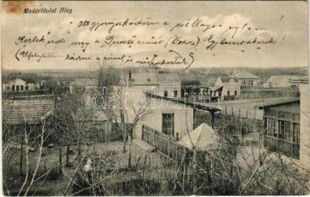 1906 Alag, Dunakeszi-Alag; Madártávlat. Dr. Szuly Aladár kiadása (EK)
