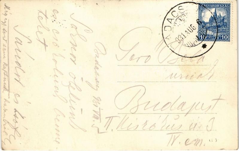 1931 Badacsony, Neptun szálló, szőlőskert. photo - Image 2