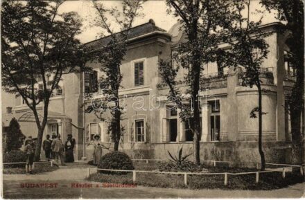 1913 Budapest XI. Kelenföld, Mattoni-féle Erzsébet királyné sósfürdő (fl)