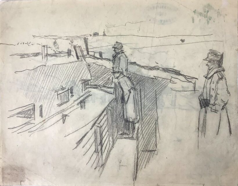 Mednyánszky László (1852-1919): Haditudósítás - Image 2