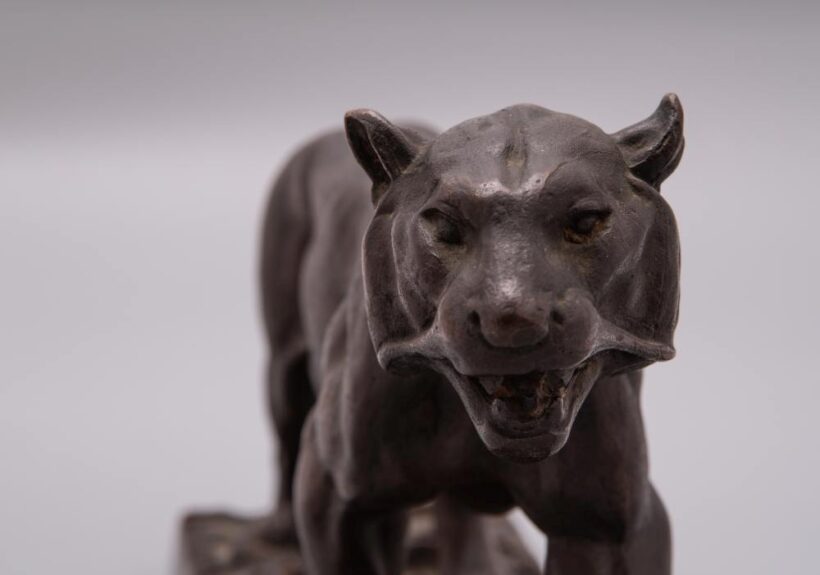 Antoine Louis Barye után: Tigre Qui Marche (Sétáló tigris). - Image 2