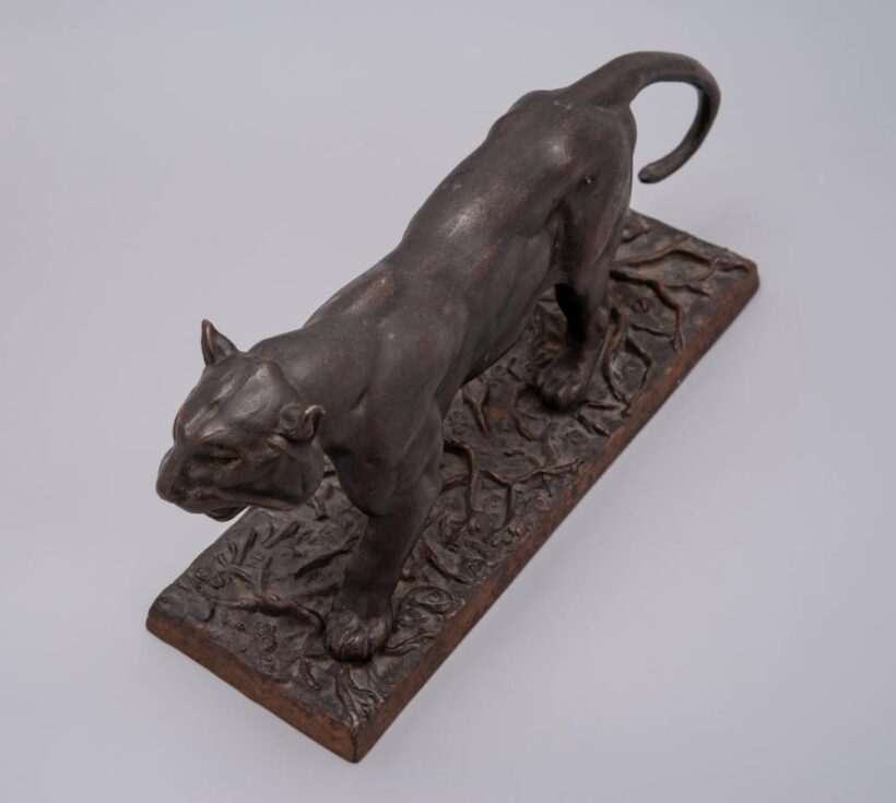 Antoine Louis Barye után: Tigre Qui Marche (Sétáló tigris). - Image 3