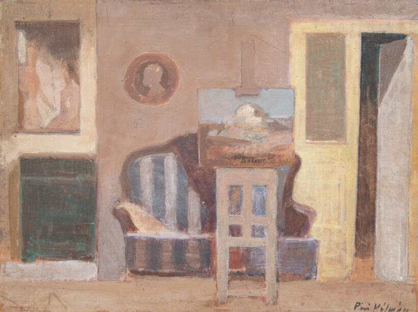 Piri Kálmán (1908-1983): Interieur (1980).