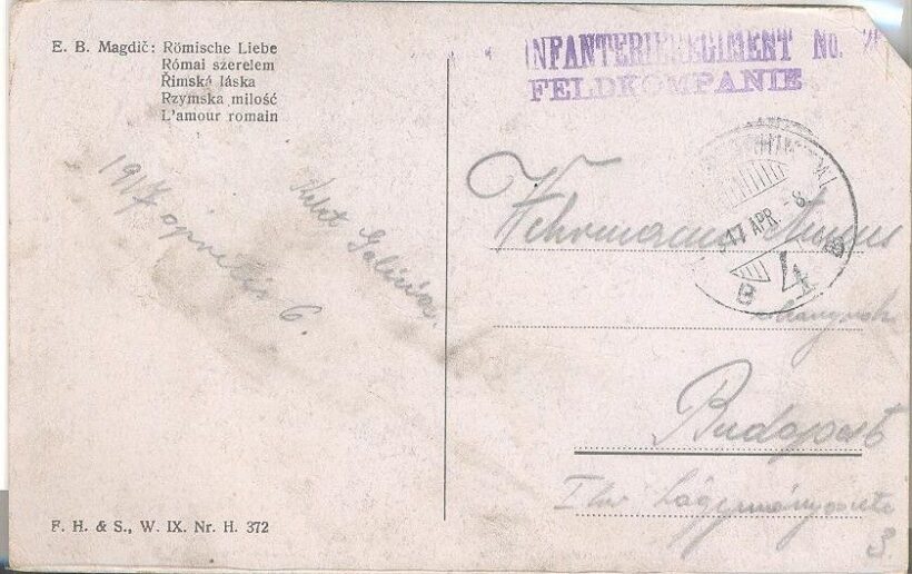 55-419 1917 Képeslap