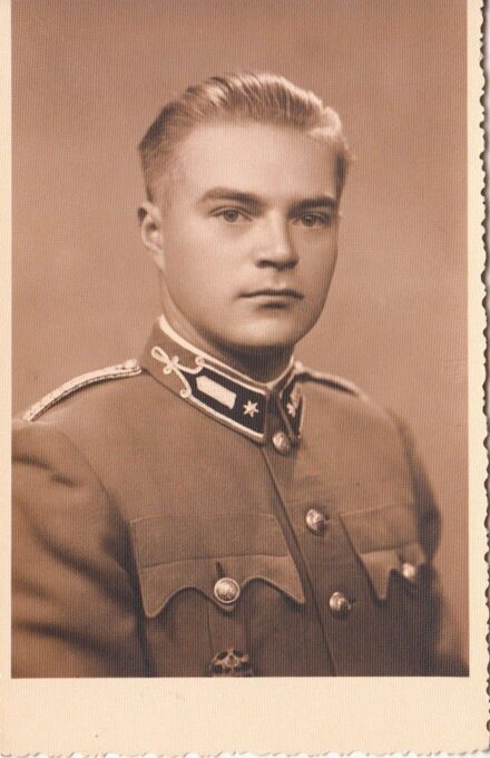 55-559 1943. Horthy korabeli katona fotó 15x10 cm