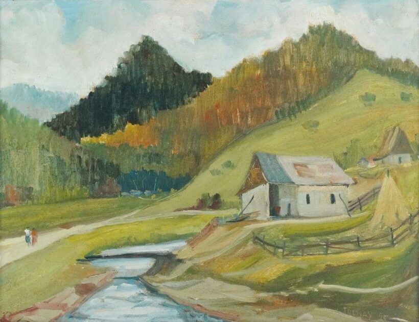 Tolnay Tibor (1932 - 2009): Guravölgy, 1995