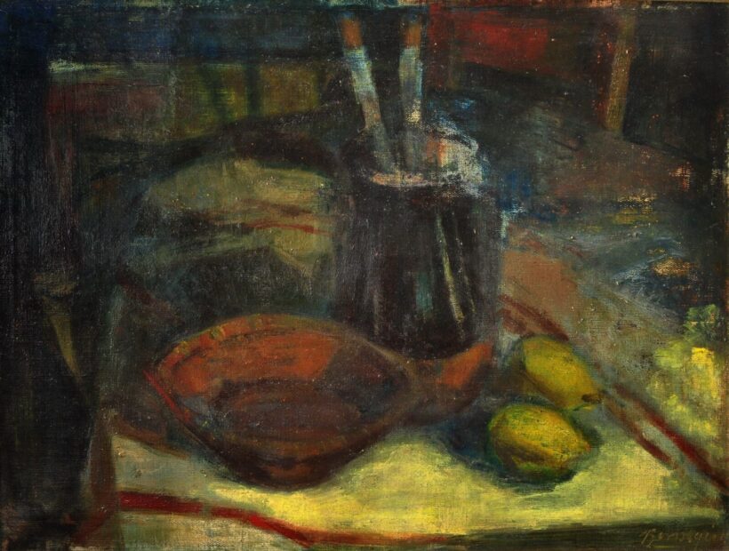 BOROSS GÉZA ( 1908- 1971 ) Csendélet