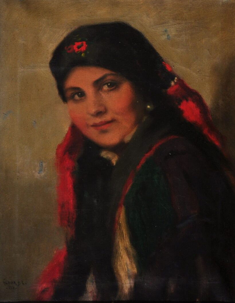 ÁLDOR JÁNOS LÁSZLÓ ( 1895- 1944 ) Sokác menyecske