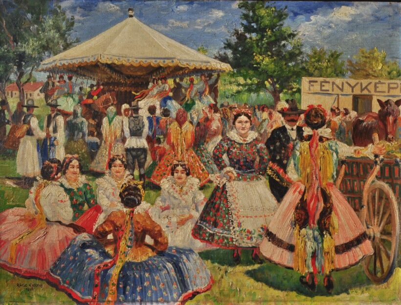 RÖKK KÁROLY (1891-1970) Lakodalom