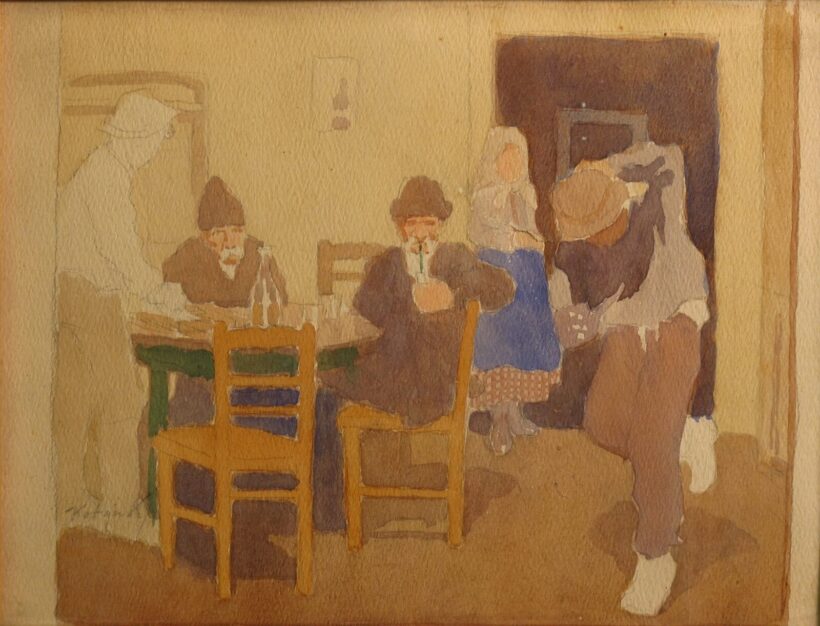 KOTÁSZ KÁROLY ( 1872- 1941 ) Poharazgatók