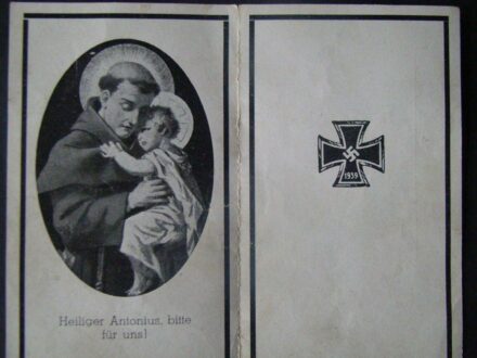 56-1787 1944 Katonai halotti értesitő