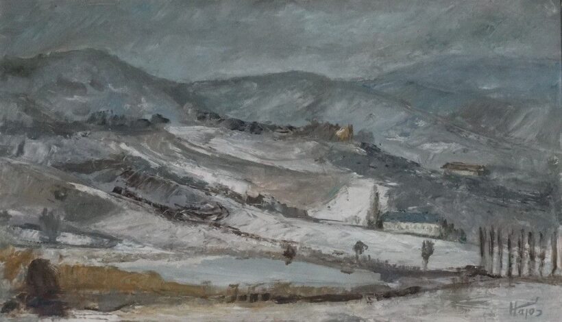 Hajós Hollanda Éva (1935): Nagykevély télen
