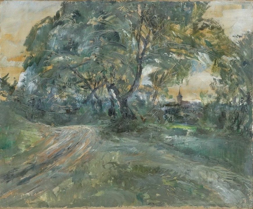 Varga Nándor Lajos (1895 - 1978): Út a faluba