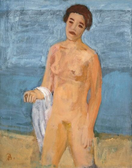 Bernáth Aurél (1895-1982): Álló női akt, 1930