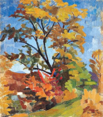 Mándy Laura (1904-1993): Nagybányai részlet