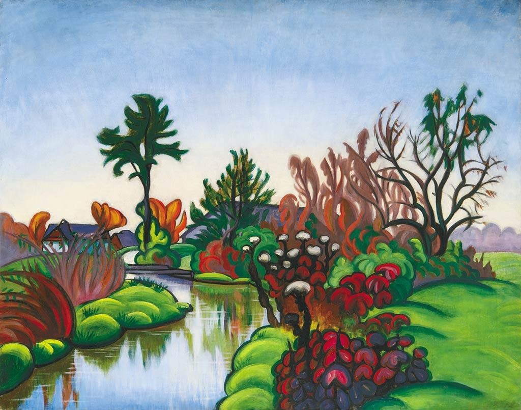 Boromisza Tibor (1880-1960): Őszi reggel, 1911