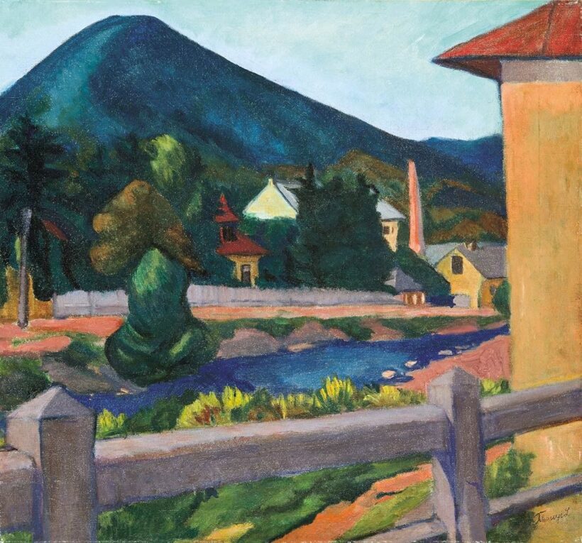 Tihanyi Lajos (1885-1938): Nagybányai táj, 1909