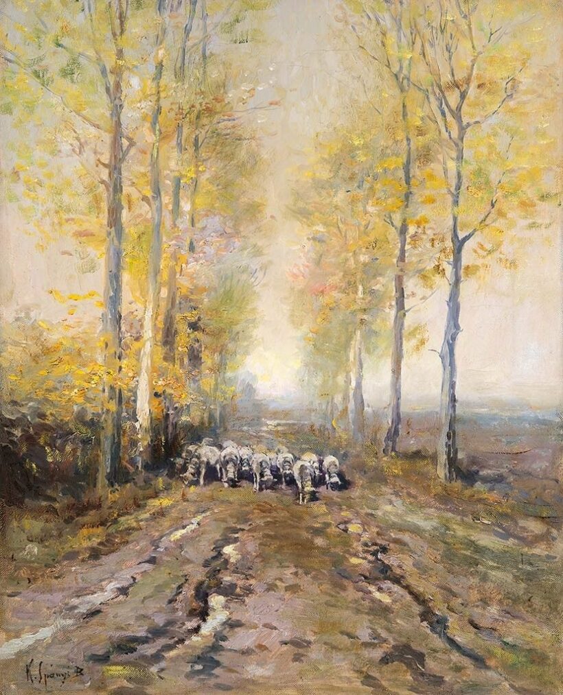 K. Spányi Béla (1852-1914): Ősz