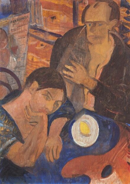 Derkovits Gyula (1894-1934): Otthon II., 1928
