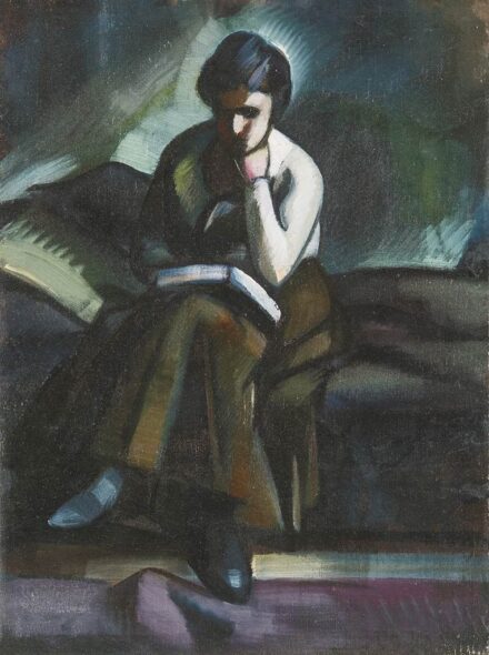 Kmetty János (1889-1975): Olvasó nő, 1910-1912