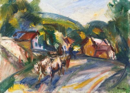 Márffy Ödön (1878-1959): Faluvége
