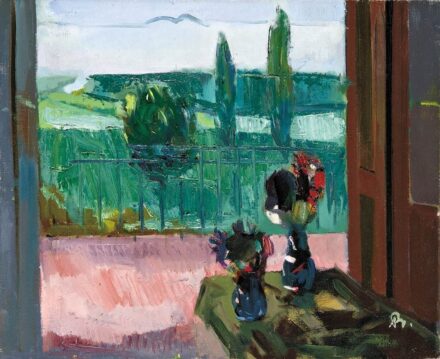 Bernáth Aurél (1895-1982): Virágcsendélet, Kisörs, 1948