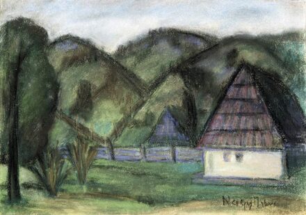 Nagy István (1873-1937): Ház a dombok között
