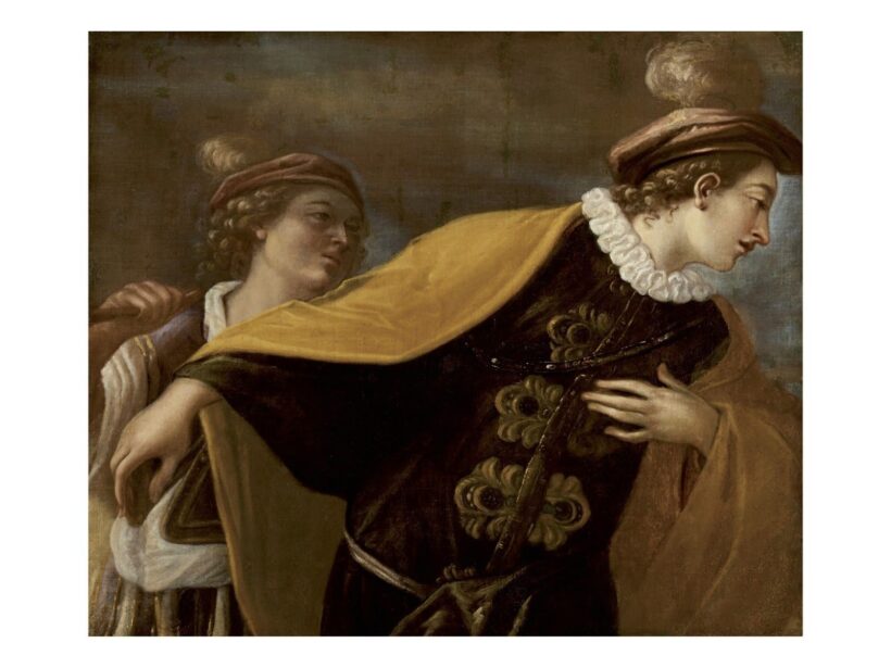 Matteo Roselli (1578 - 1650)  köre, XVII. sz. második fele: Fiatal lovag és apródja