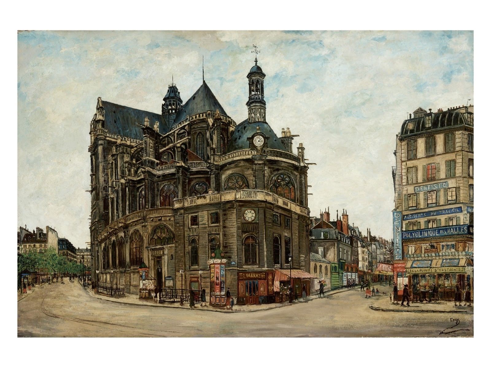 Pierre Farge: A párizsi Saint-Eustache templom