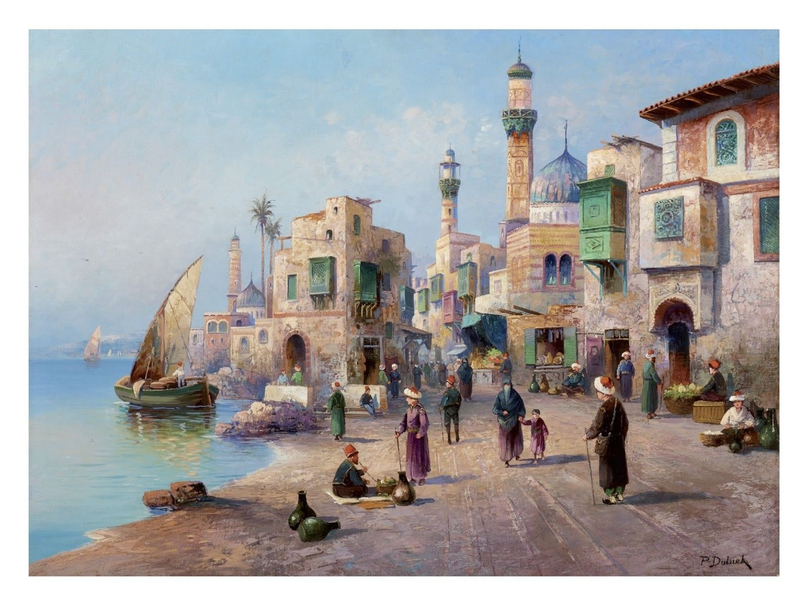 P. Dolnek jelzéssel: Keleti kikötő