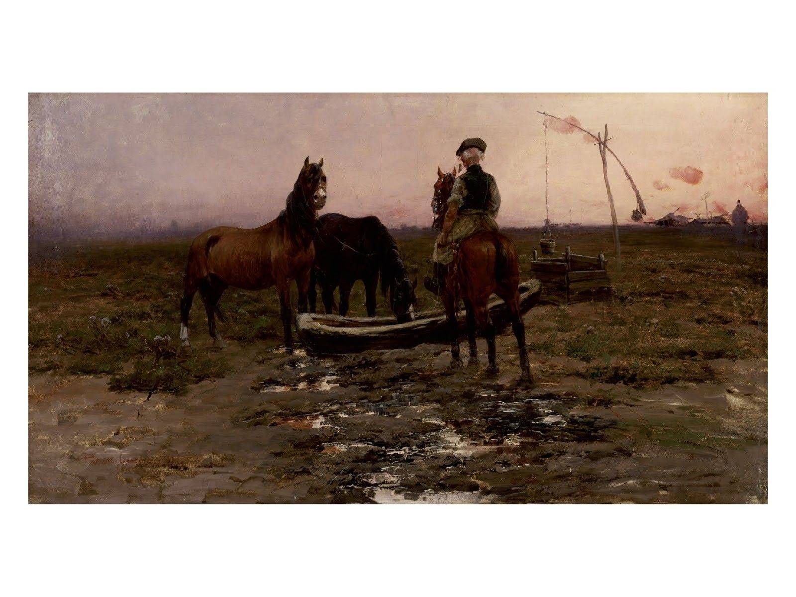 Pataky László: Itatás a pusztán