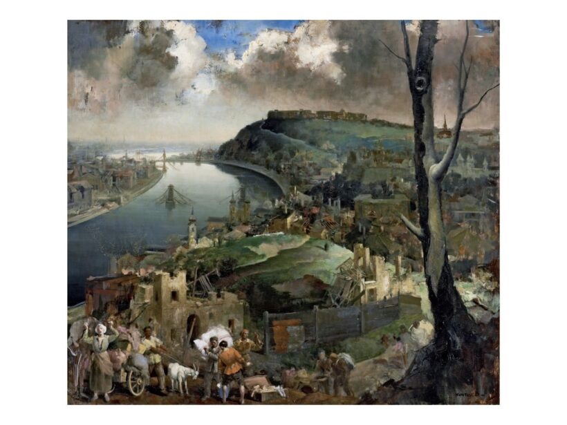 Kontuly Béla: Budapest drámája (1955 körül)