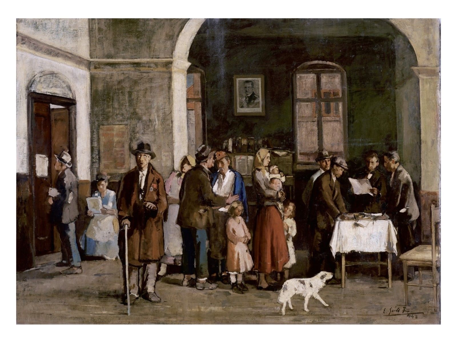 E. Gáll Ferenc: Hadigondozó Hivatalban (1943)