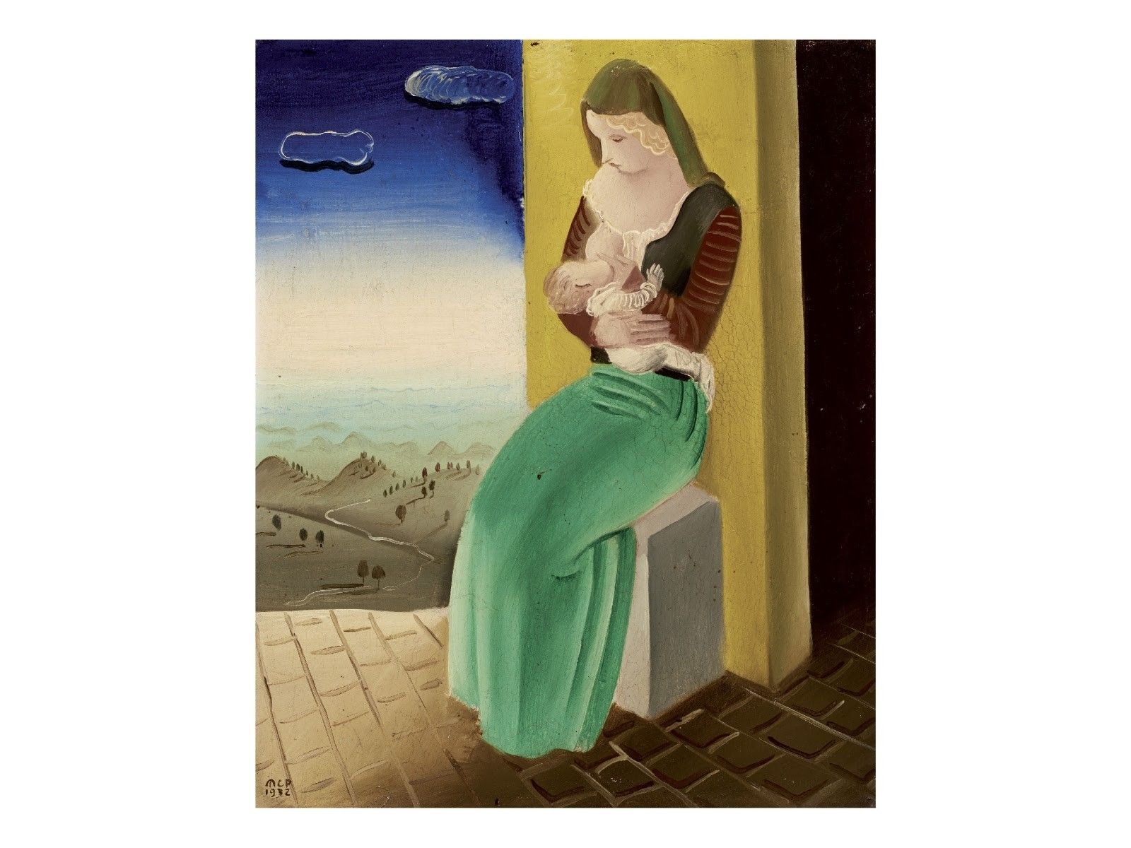 Molnár C. Pál: Madonna (Anyaság), 1932