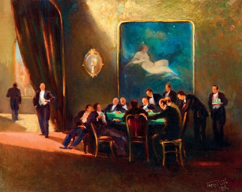 Faragó Géza: Pókerparti, 1927