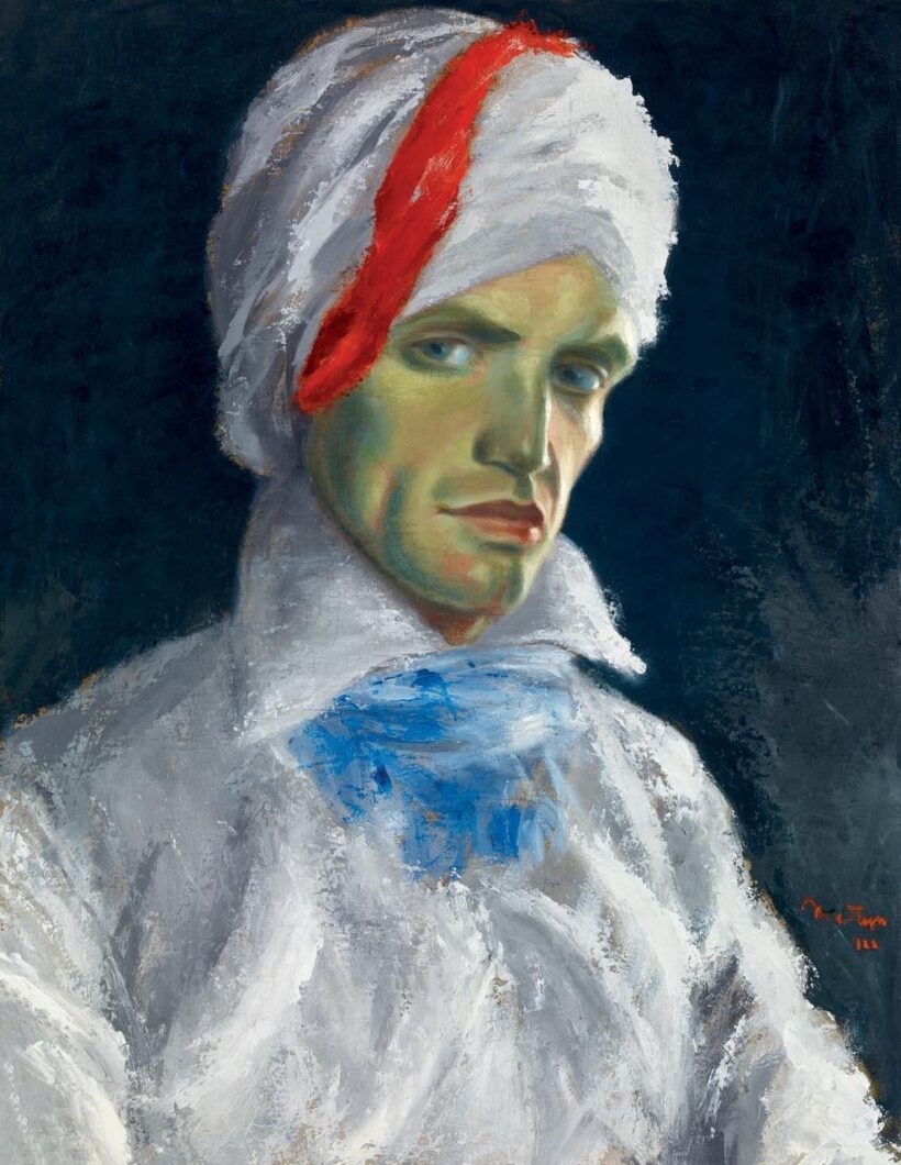 Martyn Ferenc: Fiatalkori önarckép (Kelet), 1922